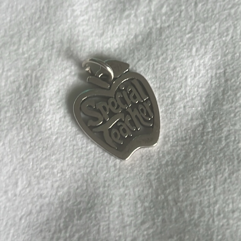 James Avery special teacher charm retired vintage